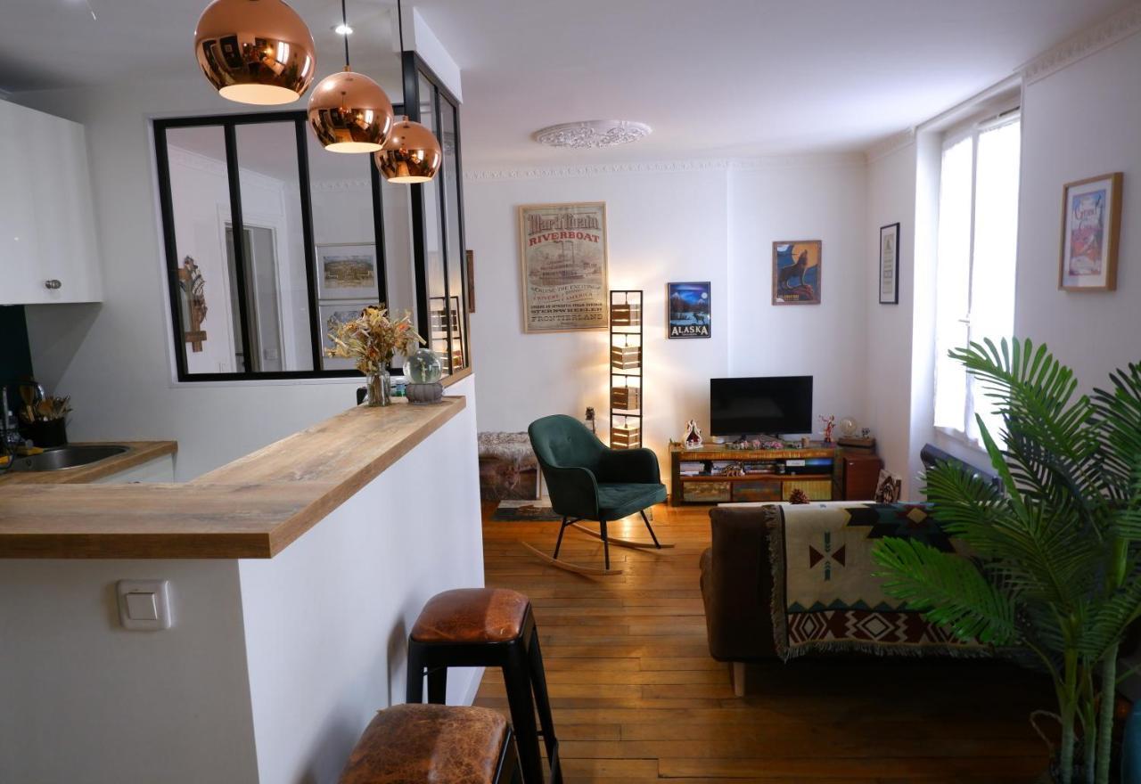 Cosy Magical Flat Apartment Paris Exterior foto